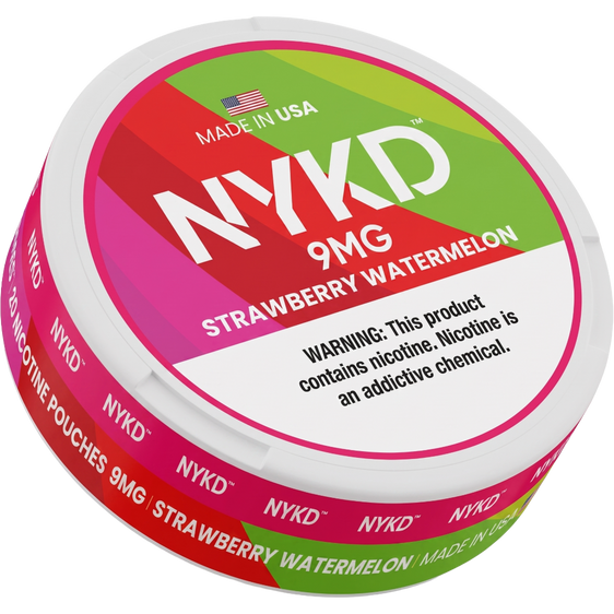 NYKD Strawberry Watermelon Nicotine Pouches (5 Pack) - 9mg