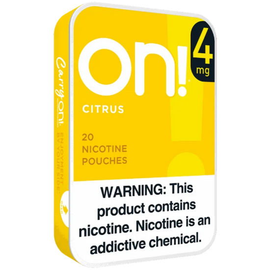 ON! Citrus Nicotine Pouches (5 Pack)