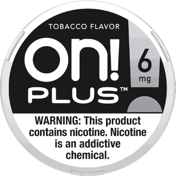 ON! Plus Tobacco Nicotine Pouches (5 Pack)