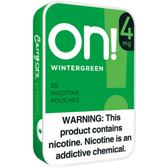 ON! Wintergreen Nicotine Pouches (5 Pack)