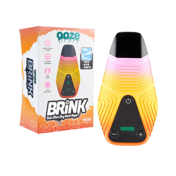 Ooze Brink 1800mAh Dry Herb Vaporizer - Sunshine