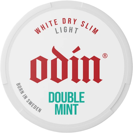 Odin Double Mint Nicotine Pouches (5 Pack) - 4mg