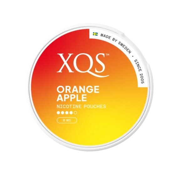 XQS Orange Apple 8mg Nicotine Pouches (5 Pack)