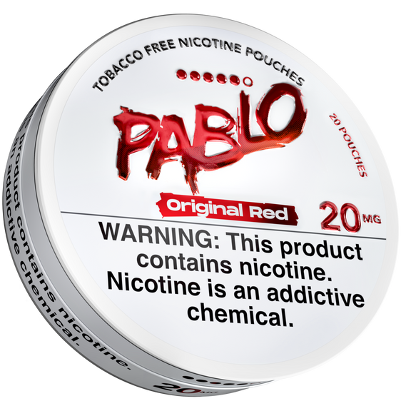 Pablo Original Red 20mg Nicotine Pouches (5 Pack)
