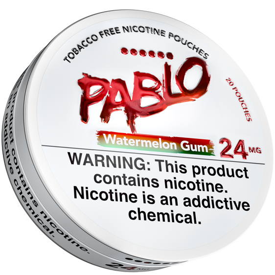 Pablo Watermelon Gum Nicotine Pouches (5 Pack)