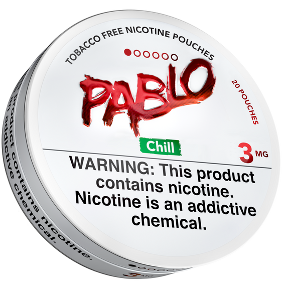 Pablo Chill Nicotine Pouches (5 Pack) - 3mg