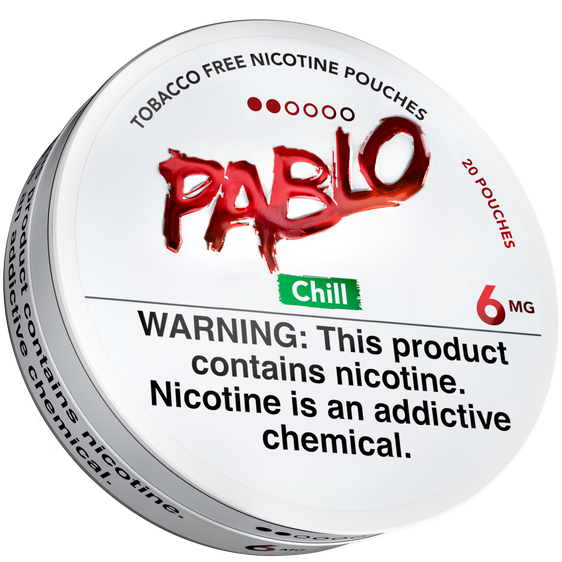 Pablo Chill Nicotine Pouches (5 Pack) - 6mg