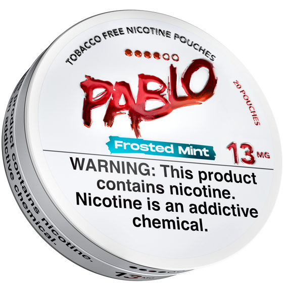 Pablo Frosted Mint Nicotine Pouches (5 Pack) - 13mg