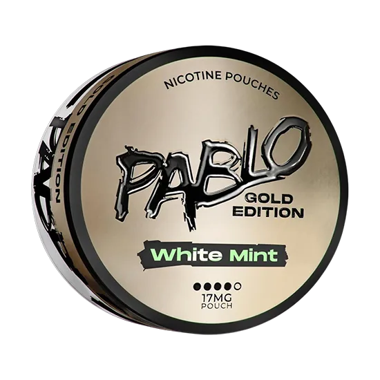 Pablo Gold Edition White Mint 17mg Nicotine Pouches (5 Pack)