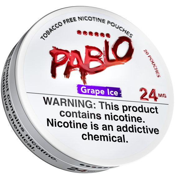 Pablo Grape Ice Nicotine Pouches (5 Pack) - 24mg