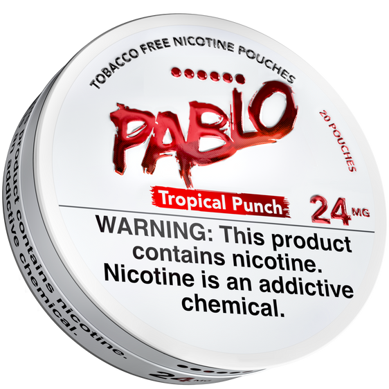 Pablo Tropical Punch Nicotine Pouches (5 Pack) - 24mg