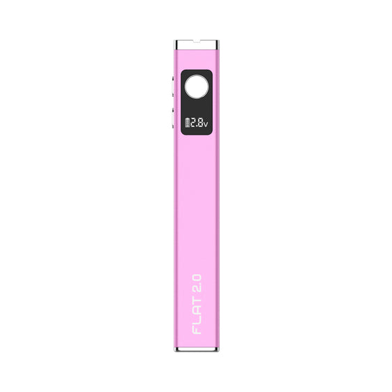 Yocan Flat 2.0 Series 510 Battery - Classic Pink
