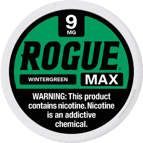 Rogue MAX Wintergreen Nicotine Pouches (5 Pack)