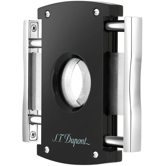 S.T. Dupont 2-in-1 Cigar Cutter & Stand – Black