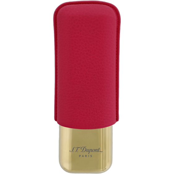 S.T. Dupont Double Cigar Case – Fuchsia Pink