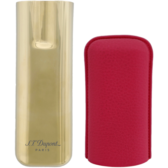 S.T. Dupont Double Cigar Case – Fuchsia Pink