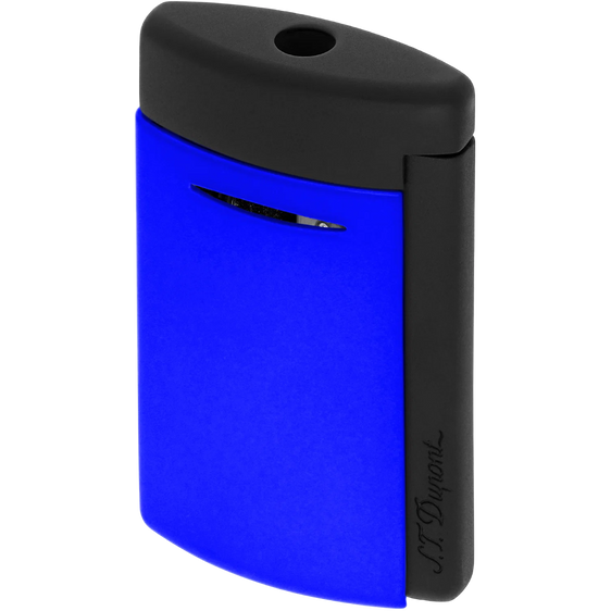 S.T. Dupont Fun Size Minijet Lighter - Neon Blue & Matte Black