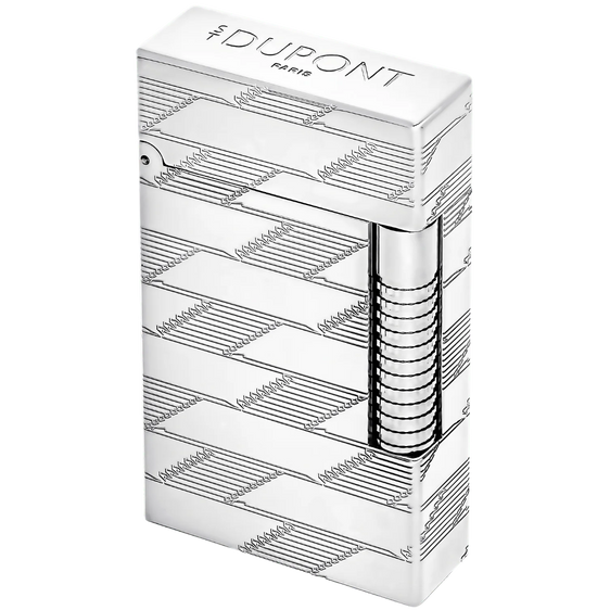 S.T. Dupont Le Grand Lighter – Monogram 1872 Silver