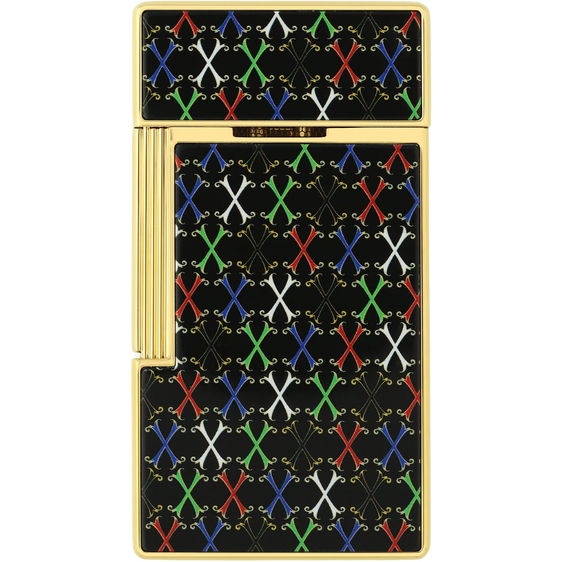 S.T. Dupont Li Biggy Fuente Multicolor Lighter