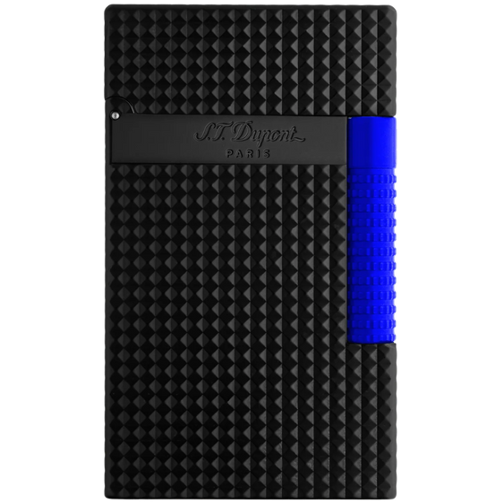 S. T. Dupont Lighter Fluo Le Grand - Black & Blue