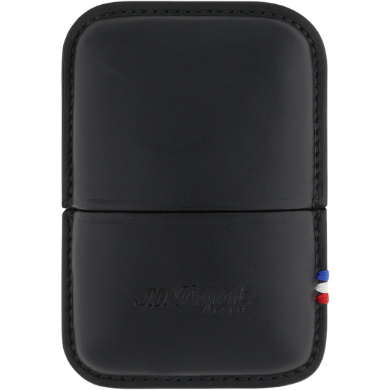 S.T. Dupont Ligne 2 Lighter Case – Black Leather