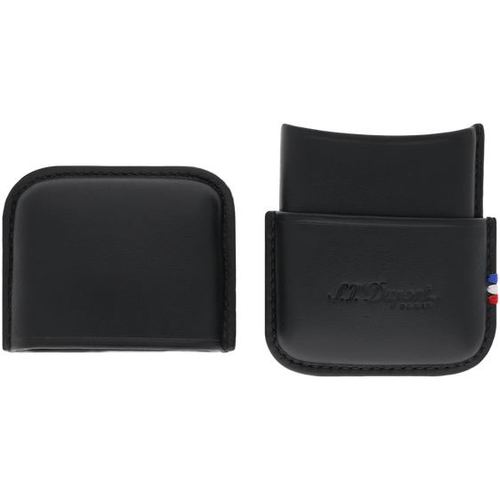 S.T. Dupont Ligne 2 Lighter Case – Black Leather