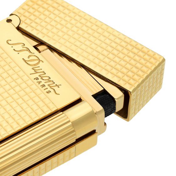 S.T. Dupont Ligne 2 Lighter – Diamond Head Gold