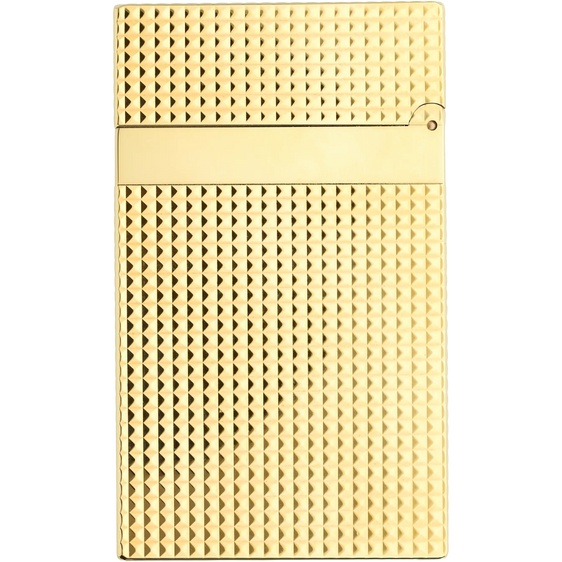 S.T. Dupont Ligne 2 Lighter – Diamond Head Gold