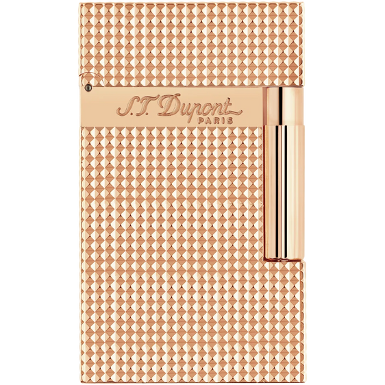 S.T. Dupont Ligne 2 Lighter – Diamond Head Rose Gold