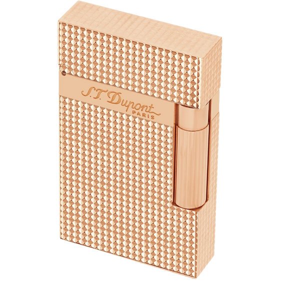 S.T. Dupont Ligne 2 Lighter – Diamond Head Rose Gold