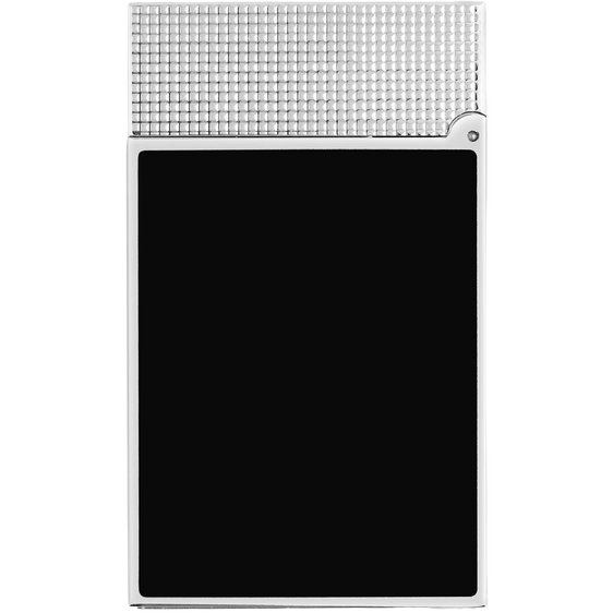 S.T. Dupont Ligne 2 Lighter – Micro Diamond Head Silver