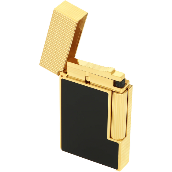 S.T. Dupont Ligne 2 Lighter – Micro Diamond Head Black