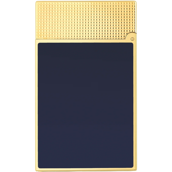 S.T. Dupont Ligne 2 Lighter – Micro Diamond Head Dark Blue