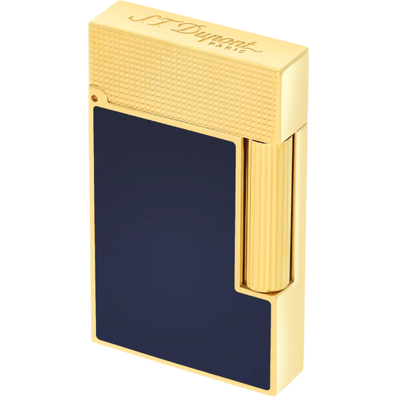 S.T. Dupont Ligne 2 Lighter – Micro Diamond Head Dark Blue