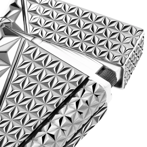 S.T. Dupont Ligne 2 Lighter – Double Fire X Silver