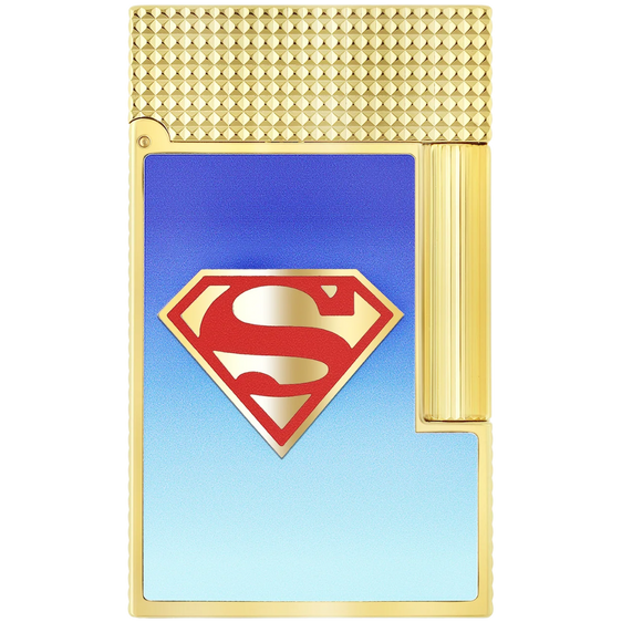 S.T. Dupont Line 2 Perfect Ping Superman Lighter