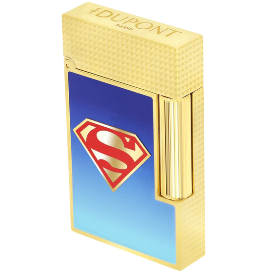 S.T. Dupont Line 2 Perfect Ping Superman Lighter