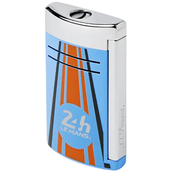 S.T. Dupont Maxijet Lighter – 24H Le Mans Blue Chrome