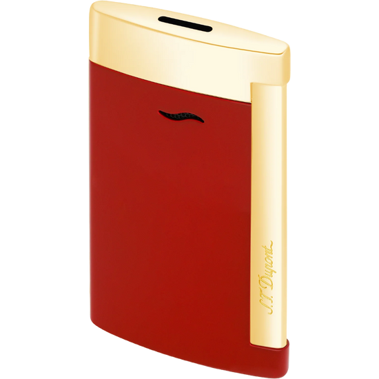 S.T. Dupont Slim 7 Lighter – Red & Gold