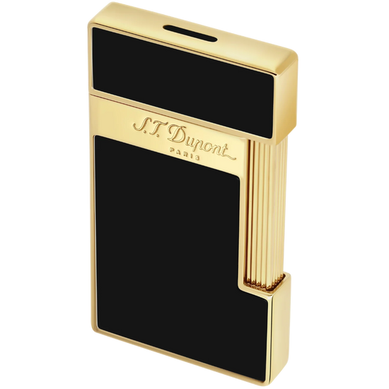 S.T. Dupont Slimmy Lighter – Black & Gold