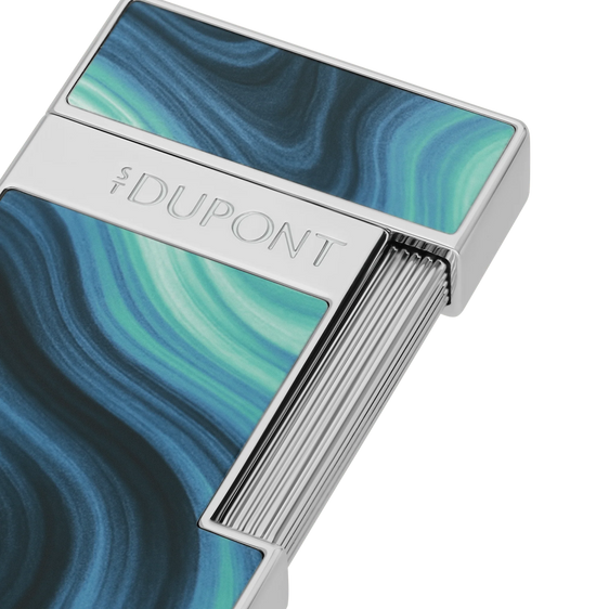 S.T. Dupont Slimmy Géode Lacquered Lighter - Blue