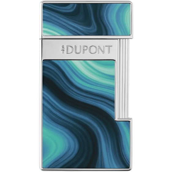 S.T. Dupont Slimmy Géode Lacquered Lighter - Blue