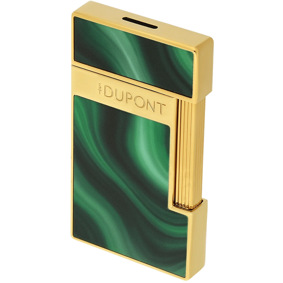 S.T. Dupont Slimmy Géode Lacquered Lighter - Green