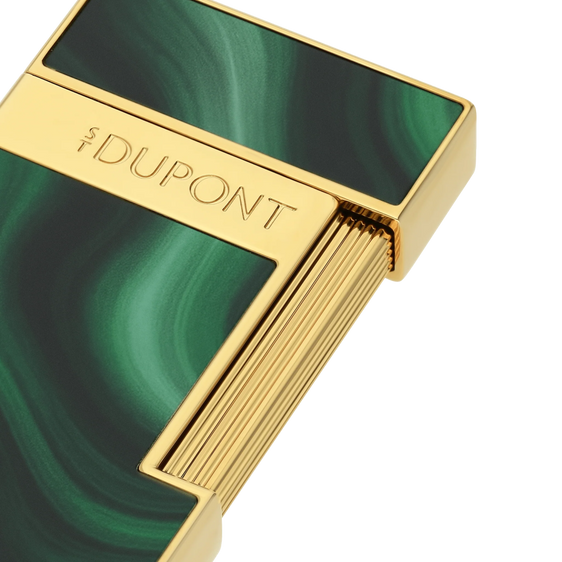 S.T. Dupont Slimmy Géode Lacquered Lighter - Green