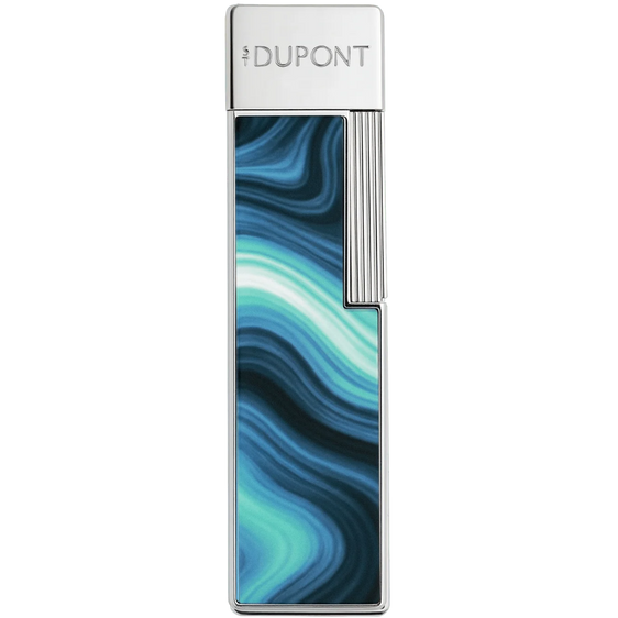S.T. Dupont Twiggy Géode Lacquered Lighter – Blue