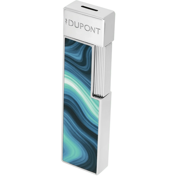 S.T. Dupont Twiggy Géode Lacquered Lighter – Blue