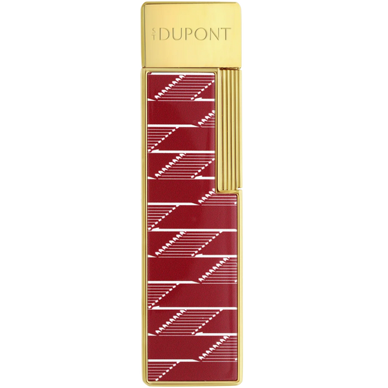 S.T. Dupont Twiggy Lacquered - Monogram Burgundy