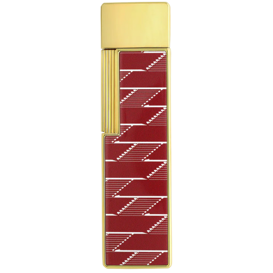 S.T. Dupont Twiggy Lacquered - Monogram Burgundy
