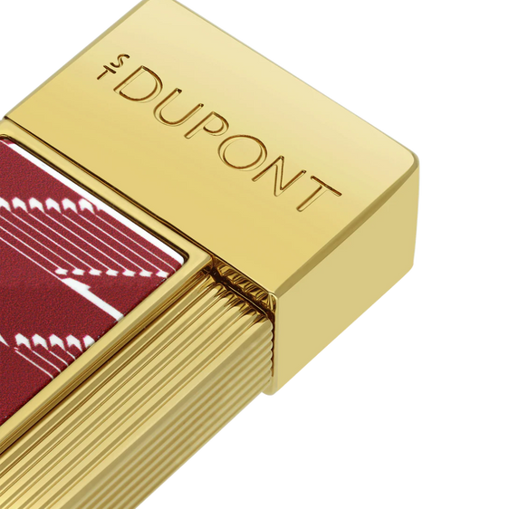 S.T. Dupont Twiggy Lacquered - Monogram Burgundy