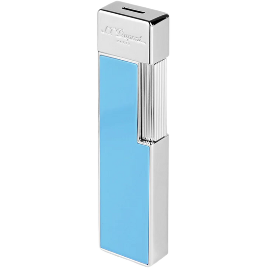 S.T. Dupont Twiggy Lighter - Light Blue Lacquer